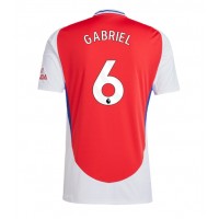 Arsenal Gabriel Magalhaes #6 Fußballbekleidung Heimtrikot 2024-25 Kurzarm